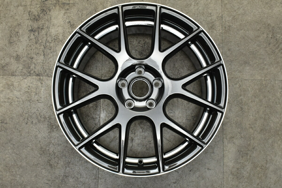 楽天市場】中古 ホイール WORK RYVER ワーク レイバー M006 1本 19