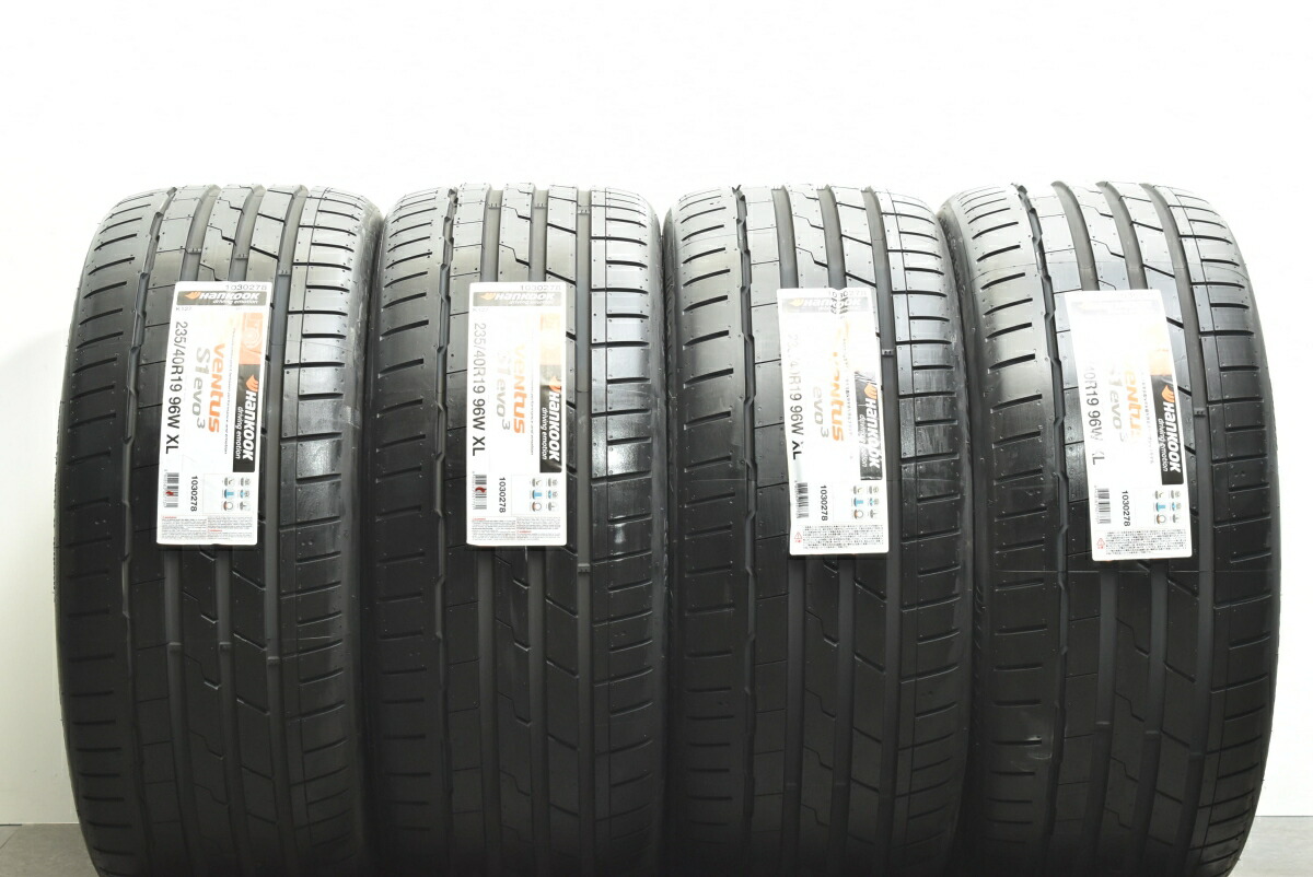 楽天市場】中古 ハンコック タイヤ 4本セット 235/40R19 96W