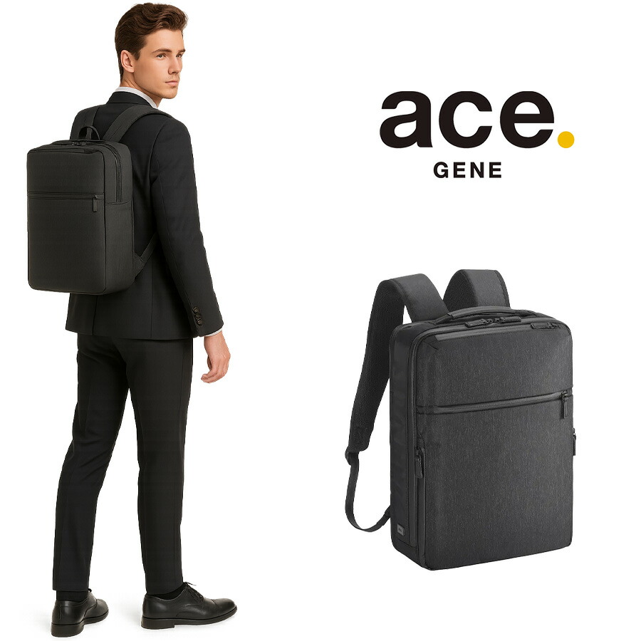 楽天市場】ace.GENE ガジェタブル ヘザー2 リュック 14L ビジネス 通勤