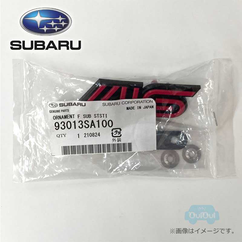 楽天市場】93013SA100【STI-スバル】SGフォレスター用 STIエンブレム