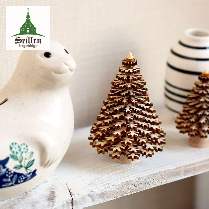 デコア 木製クリスマスツリー/グラウプナー 木製オーナメント他/ドイツ