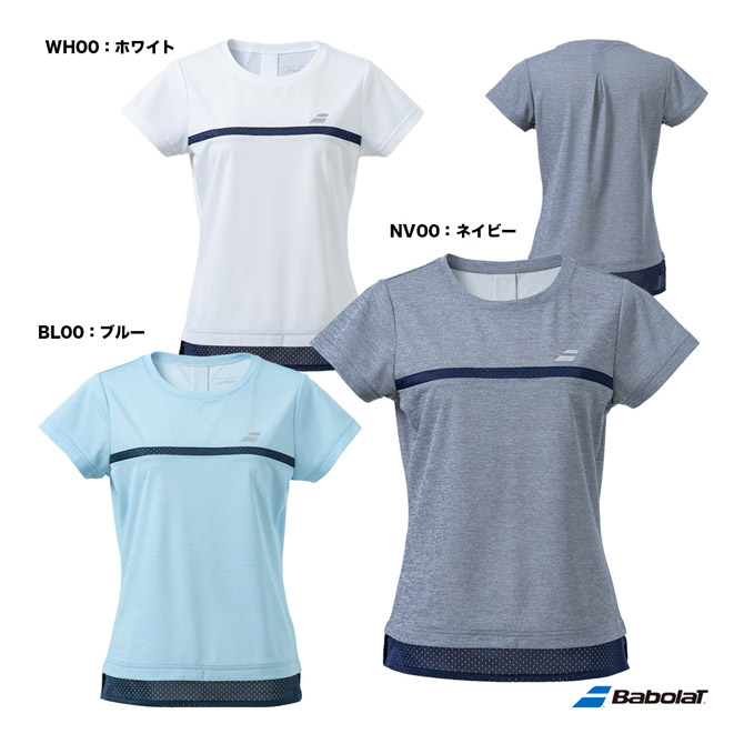 楽天市場】バボラ スコート テニスウェア（Tシャツ｜レディースウェア