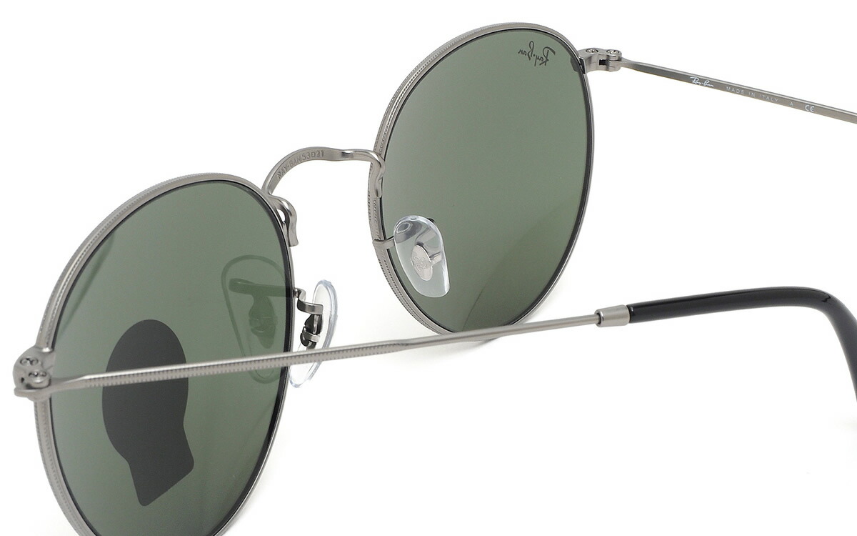 楽天市場】レイバン サングラス ラウンドメタル Ray-Ban RB3447 029 53