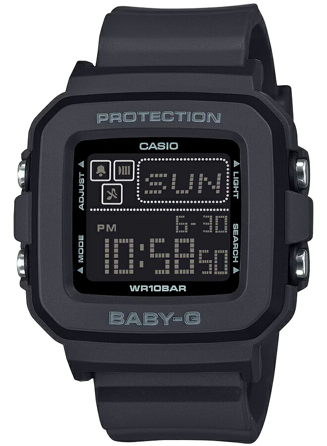 楽天市場】BABY-G BGD-10シリーズ BGD-10-1JF レディース 腕時計 電池