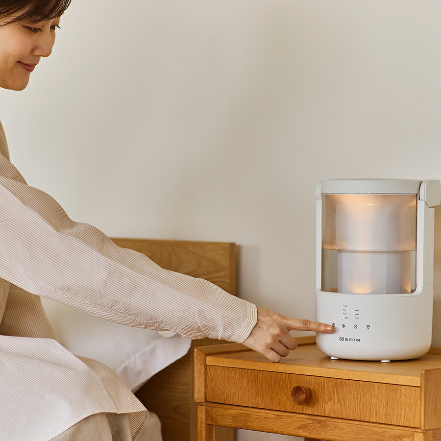 楽天市場】《選べる2色》リズム 加湿器 MIST 250 超音波式 プールレス
