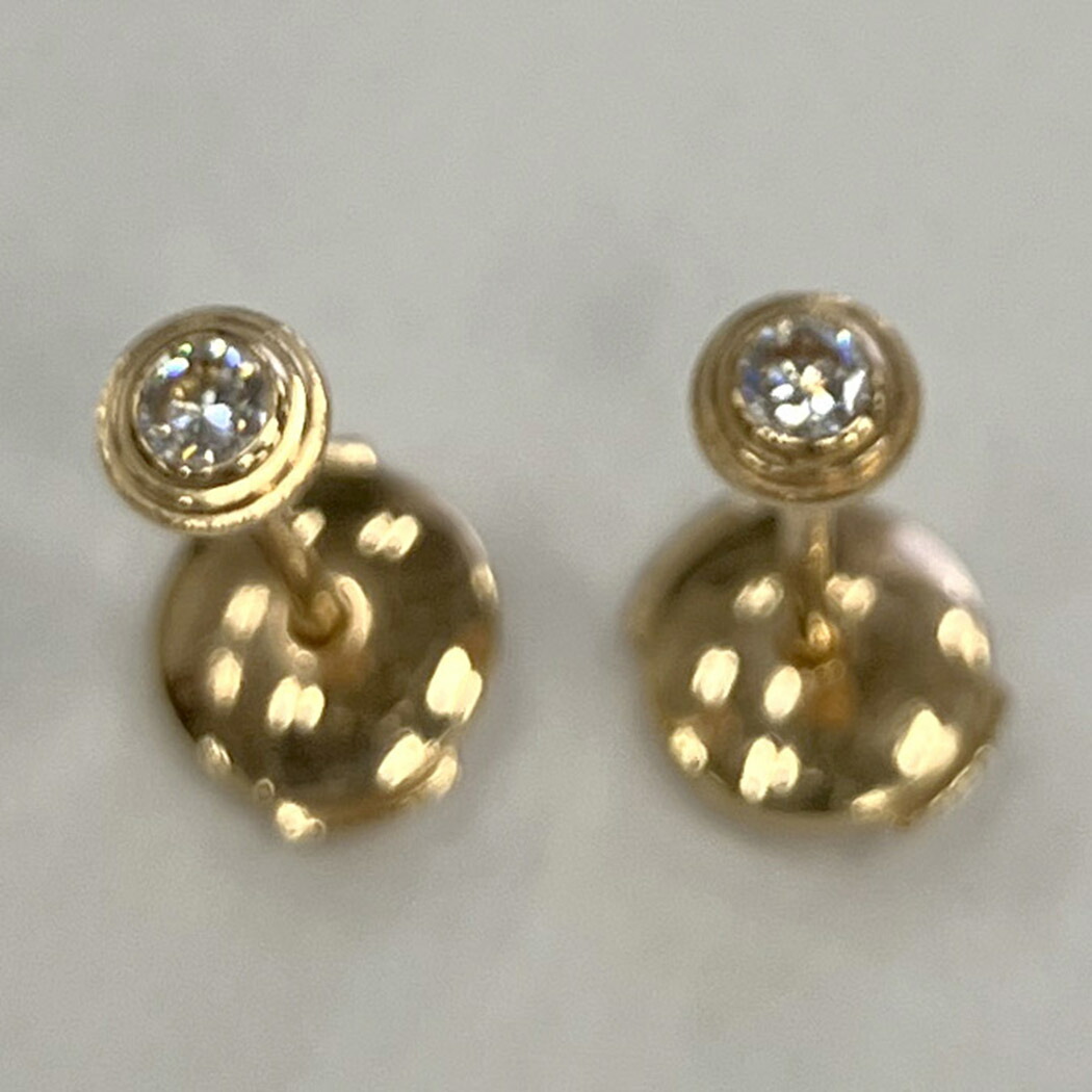 楽天市場】カルティエ ダムールイヤリングXS B8301214 ピアス