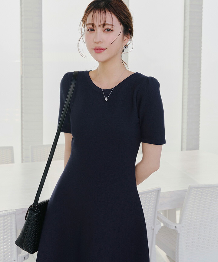 楽天市場】【楽天スーパーセール！50％OFF!!】クールネック半袖ニット
