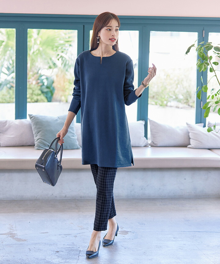 楽天市場】裏起毛チュニック レディース ファッション 服 30代 40代