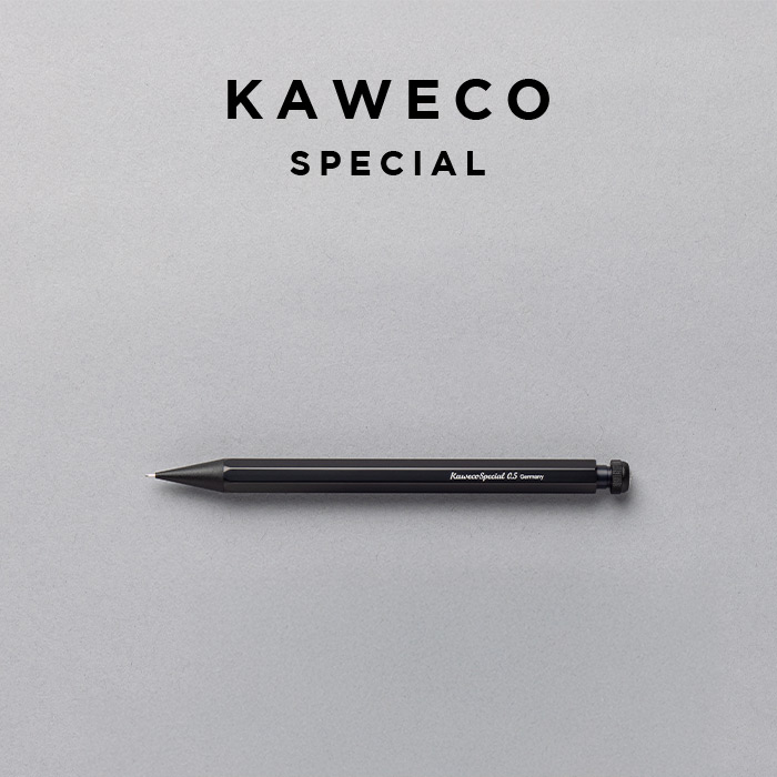 楽天市場】KAWECO SPECIAL MECHANICAL PENCIL 0.5MM BLACK カヴェコ