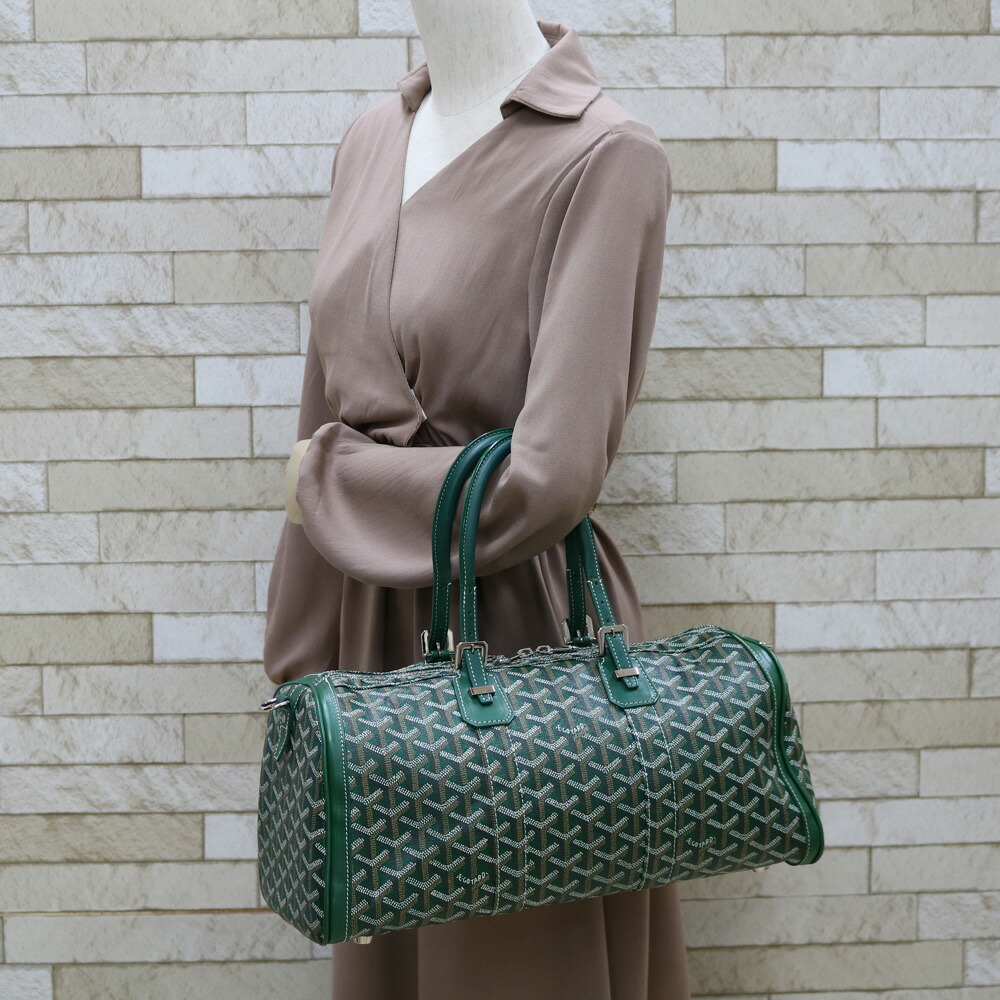 楽天市場】【送料無料】【中古】 GOYARD ゴヤール ボストンバッグ