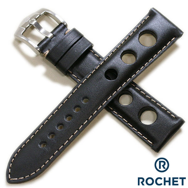 楽天市場】【廃盤】 ロシェ クーパー カーフ 牛革 時計ベルト 18mm