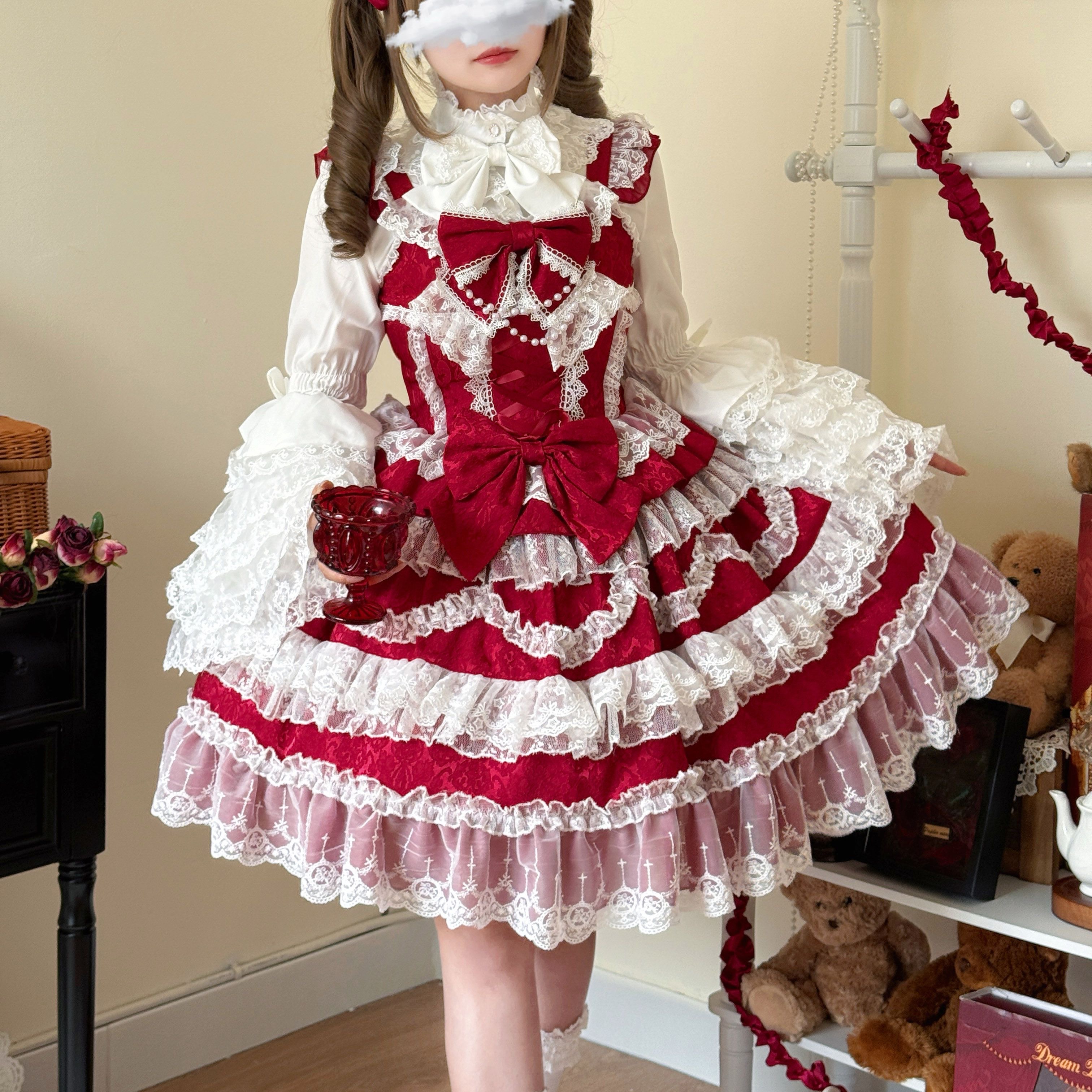 楽天市場】/新発/数量限定/Lolita系 /宮庭ドレス/ワンピース jsk OP