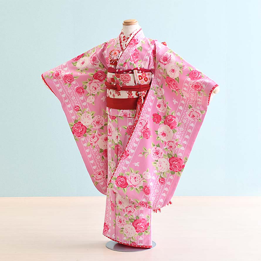 楽天市場】【レンタル】七五三 着物 7歳 女の子 フルセット レンタル
