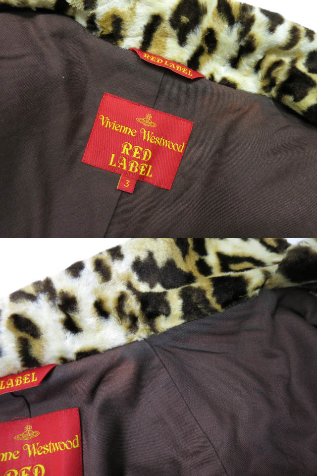 楽天市場】【中古】 Vivienne Westwood RED LABEL / レオパードダブル