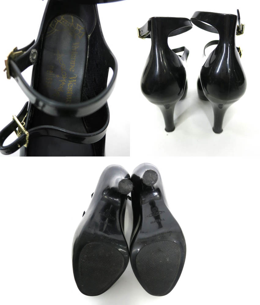 楽天市場】【中古】 Vivienne Westwood×Melissa / 3ストラップパンプス