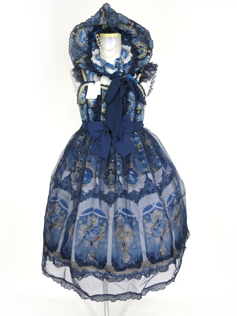 楽天市場】Angelic Pretty / Celestialジャンパースカート＆ボンネット