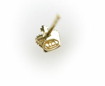 楽天市場】【中古】Justin Davis / PETITE CROWN K18 ピアス GEJ255
