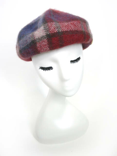 楽天市場】【中古】 Vivienne Westwood / チェック柄ベレー帽