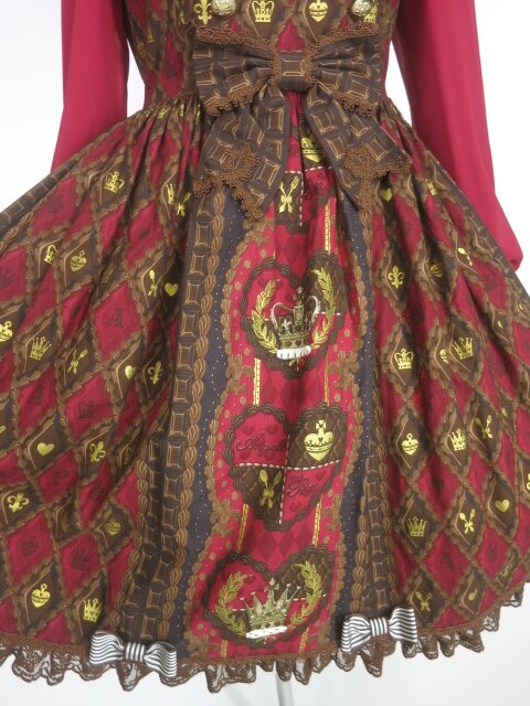 楽天市場】【中古】 Angelic Pretty / Queen Chocolateワンピース