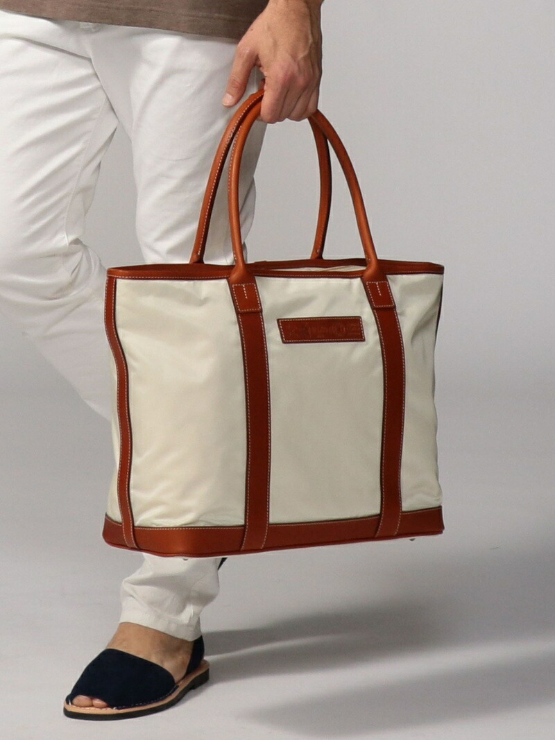 楽天市場】【SALE／50%OFF】Felisi ナイロン×レザー トートバッグ