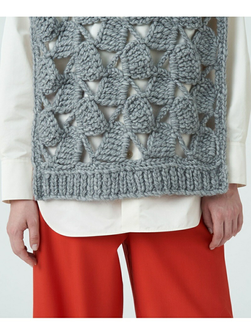 楽天市場】【SALE／40%OFF】ハンドクロシェ ハイネックベスト MACPHEE