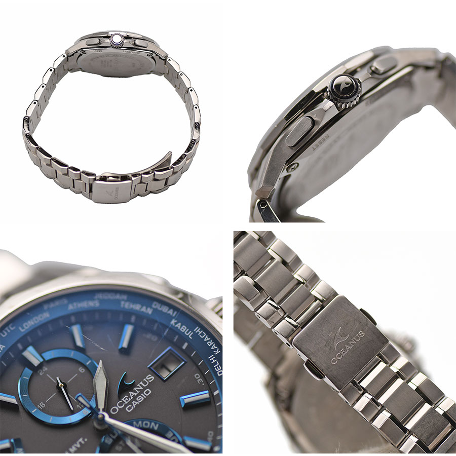 楽天市場】CASIO カシオ OCEANUS オシアナス OCW-S2000-1AJF タフ