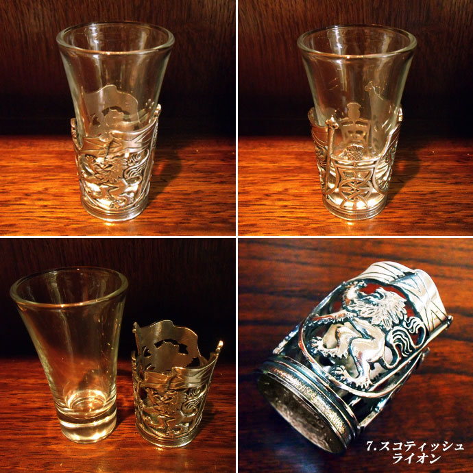 楽天市場】ショットグラス 60ml ピューター装飾 英国製 A.E.Williams