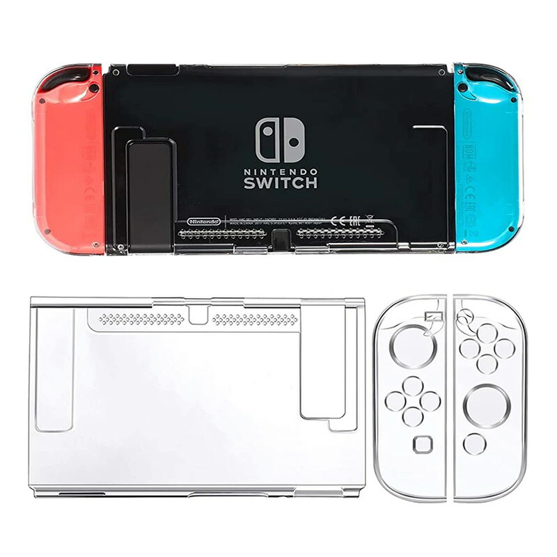 楽天市場】Nintendo Switch 本体ケース クリア ハードケース 分体式