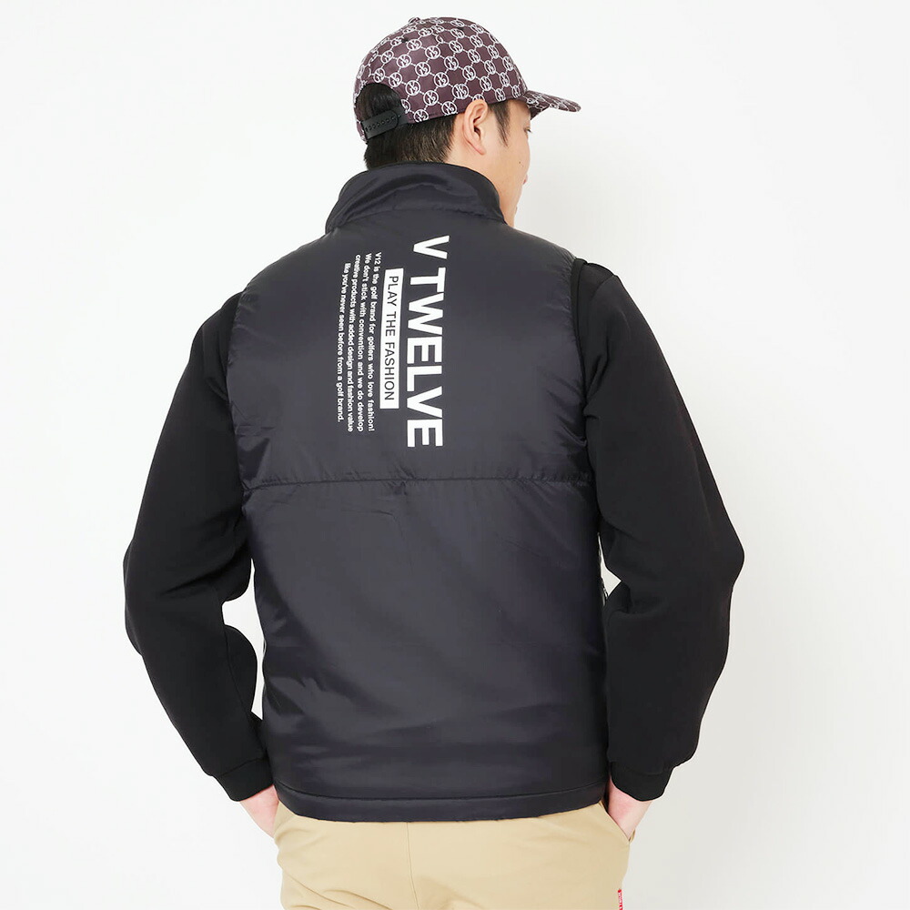 楽天市場】V12 ヴィトゥエルブ ゴルフ アクセサリー FLUFFY VEST
