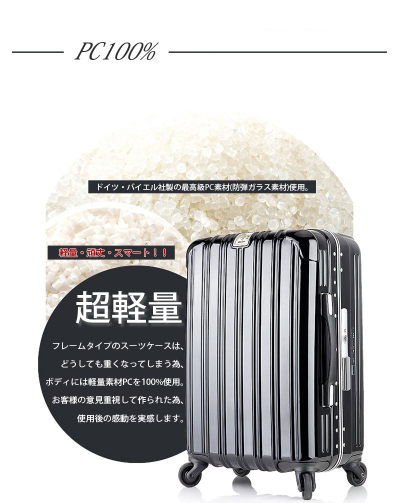 楽天市場】アウトレット スーツケース キャリーケース キャリーバッグ