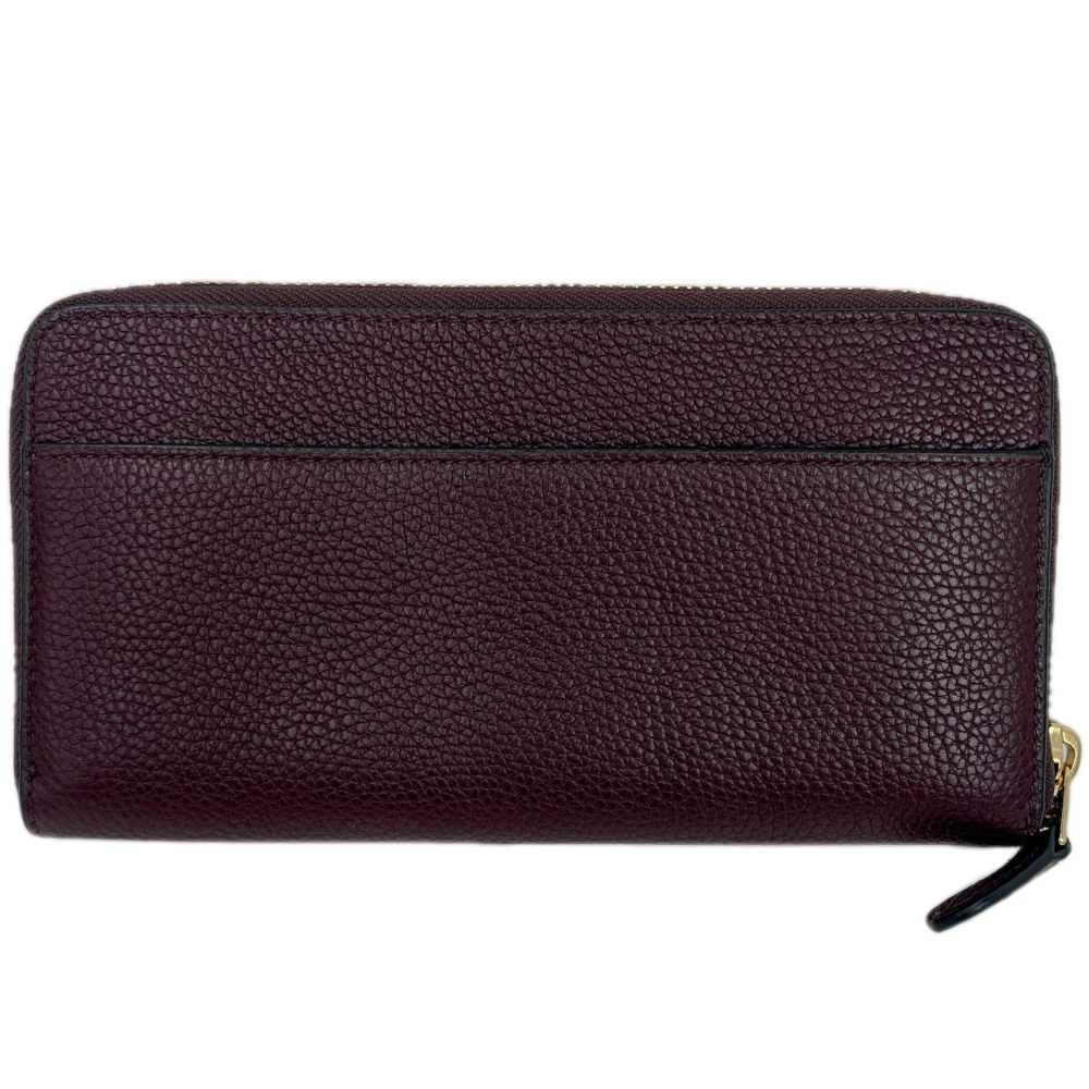 楽天市場】COACH ぺブルドレザー アコーディオンジップウォレット