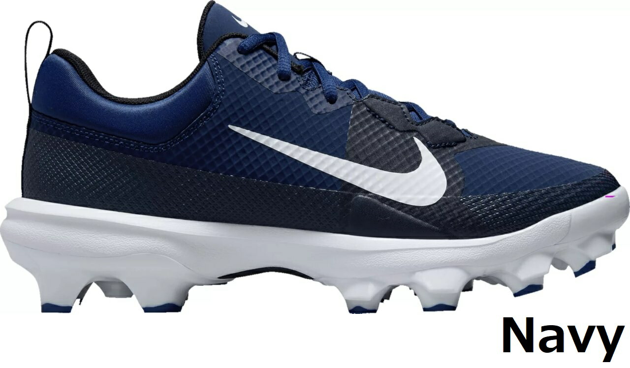 楽天市場】スパイク 野球 ポイント 黒 軽量 ネイビー つま先保護 NIKE