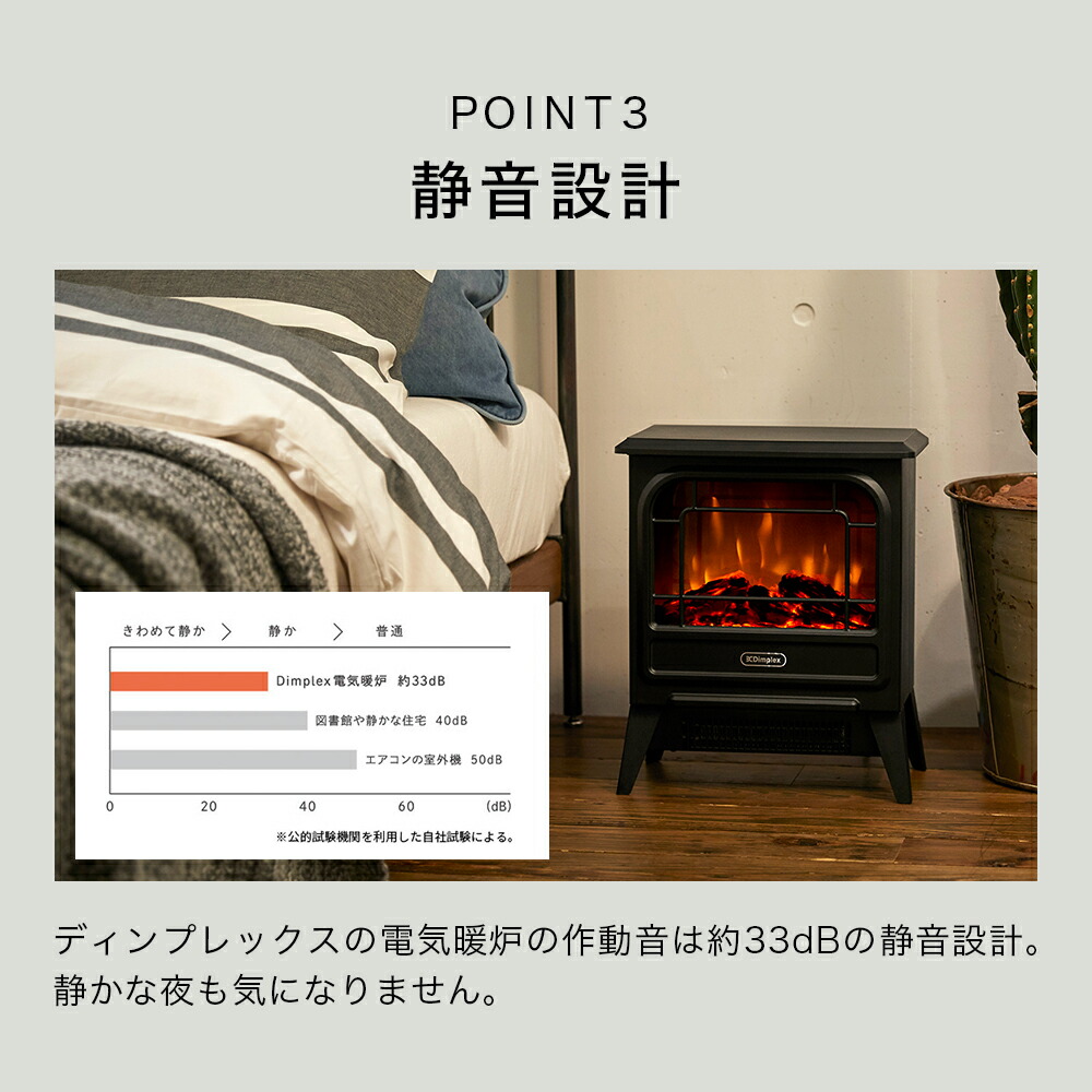 楽天市場】電気ストーブ セラミックヒーター 薪ストーブ 小型 速暖