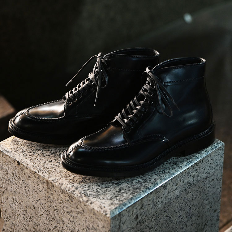 ALDEN コードバンベルト 黒 サイズ34/85cm Alden CORDOVAN BELT《34/85