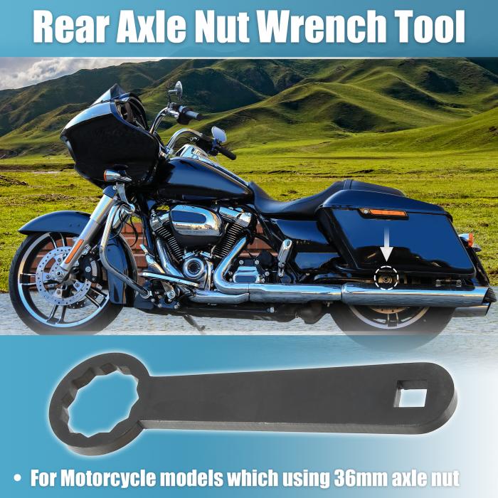 楽天市場】uxcell リアアクスル36 mmレンチツール 後輪車軸ト