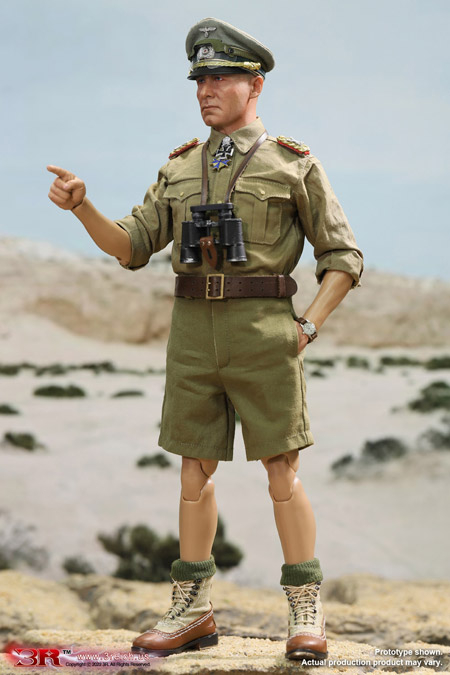 楽天市場】【3R】GM651 WW2 Erwin Rommel-Desert Fox General Field