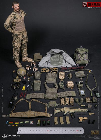 楽天市場】【DAM】No.78054 ELITE SERIES 1/6 KSK (KOMMANDO