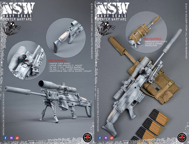 楽天市場】【Soldier Story】SS109 1/6 NSW WINTER WARFARE “MARKSMAN