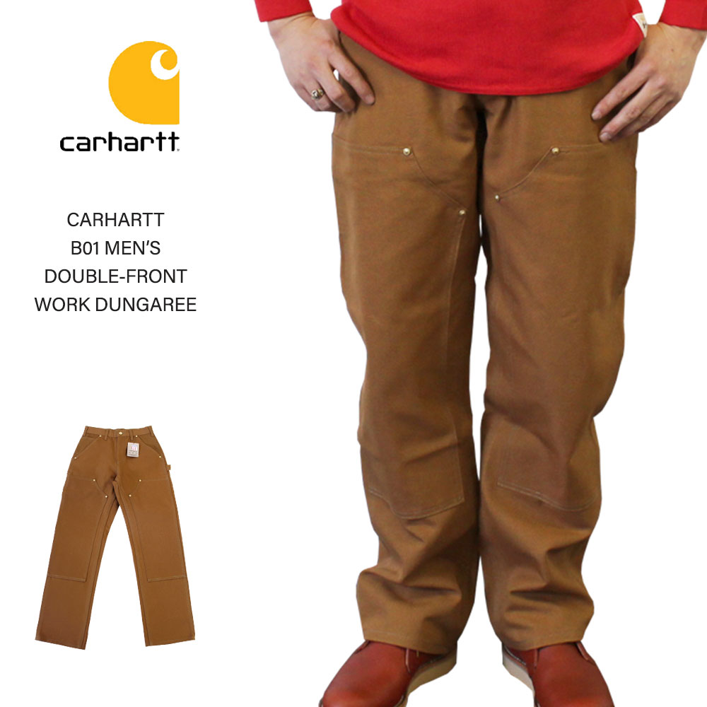 楽天市場】Carhartt カーハート B01 Men's Double-Front Work Dungaree