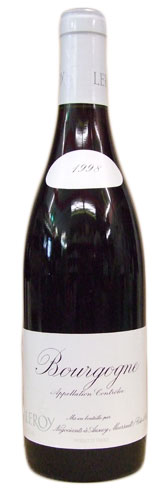 楽天市場】【クール配送】ルロワ ブルゴーニュ・ルージュ [1998]750ml