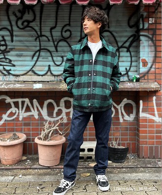 楽天市場】【TMTティーエムティー】BUFFALOCHECK COACH JACKET／RED