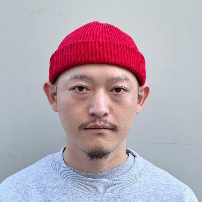 楽天市場】【ADVANCE（アドバンス）】COTTON ACRYL BEANIE(RED)SOLID