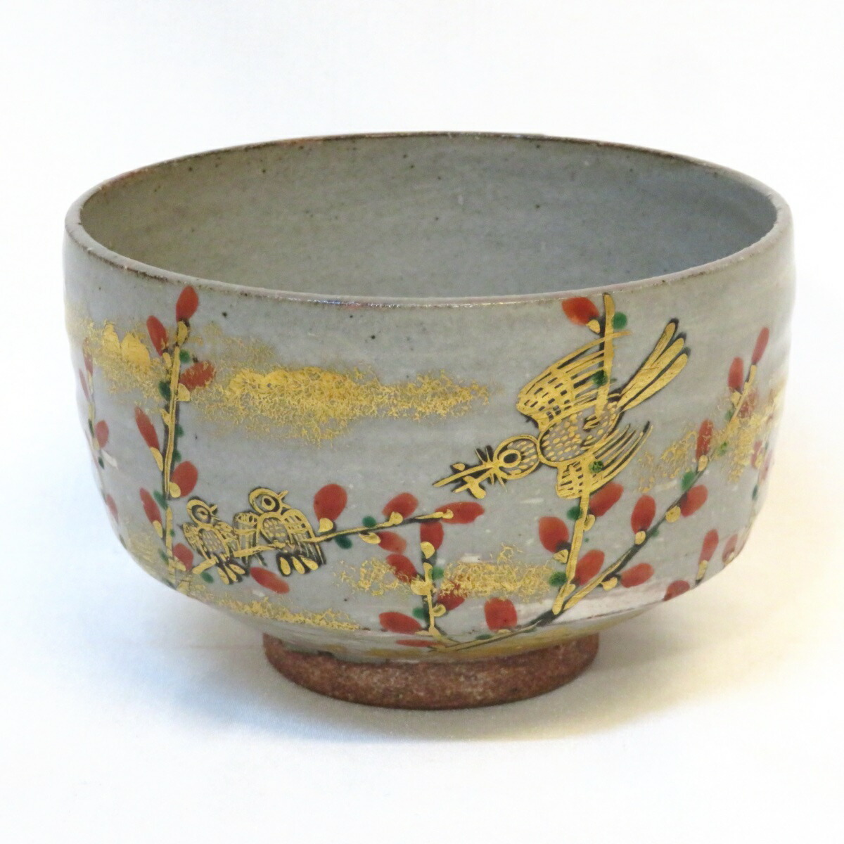 楽天市場】【二月の特売品】丹山窯 小峠葛芳作 母鳥之絵 茶碗 叭々鳥