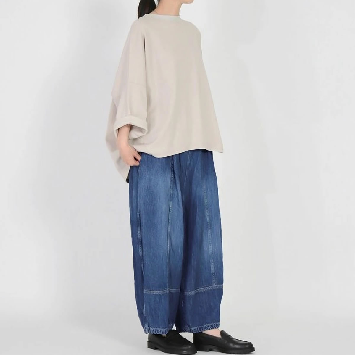楽天市場】ブロカント トヌーパンツ デニム Brocante ( 33-362d ) 樽