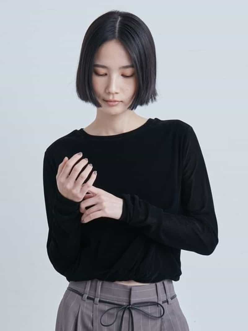 楽天市場】フロッキーチュールねじりTシャツ MIESROHE ミースロエ