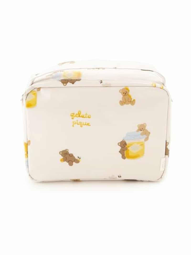 楽天市場】【SALE／30%OFF】ハニーベア柄おむつポーチ gelato pique