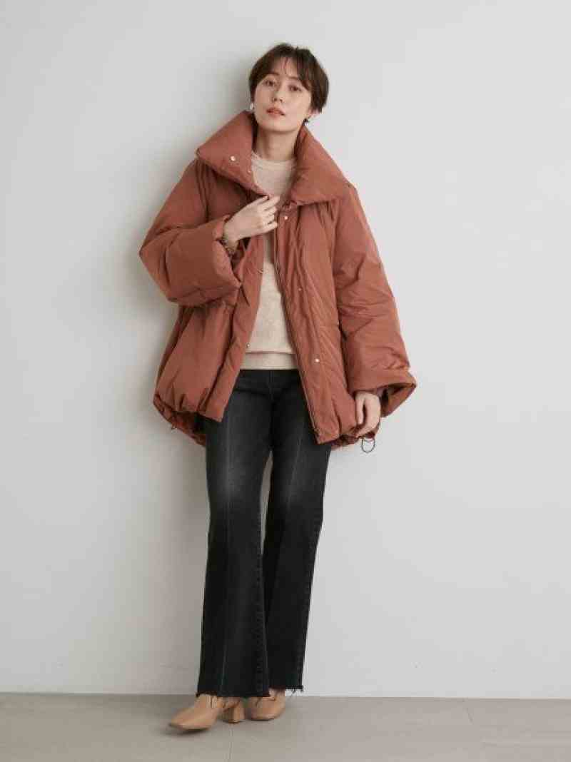 楽天市場】【emmi atelier】サステナブルビックカラーダウン emmi エミ