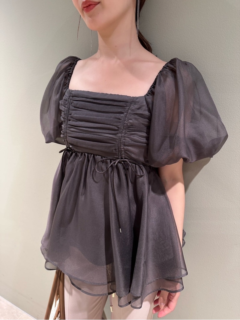 楽天市場】【SALE／50%OFF】シアーチュニックブラウス SNIDEL