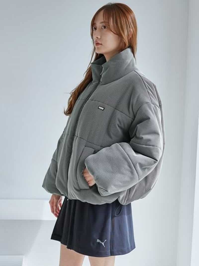 楽天市場】【SALE／40%OFF】【SNIDEL×PUMA】中綿ショートブルゾン