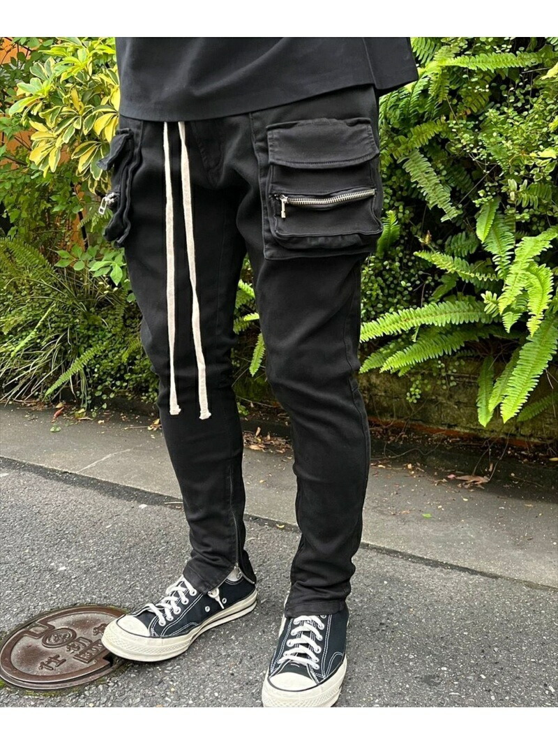 楽天市場】Dankeschon/ダンケシェーン/TC BLACK FLAP PANTS/フラップ